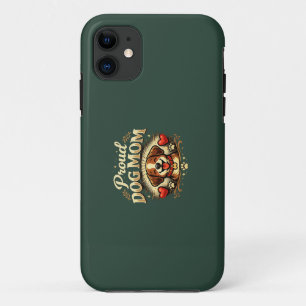 Proud Dog Mom – Cute & Playful Dog Lover Design Case-Mate iPhone Case