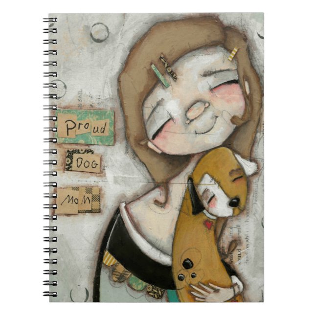 Proud Dog Mum - Notebook (Front)