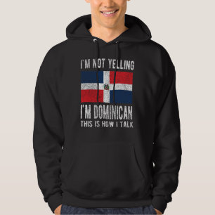 Proud Dominican Roots Dominican Republic Flag Hoodie