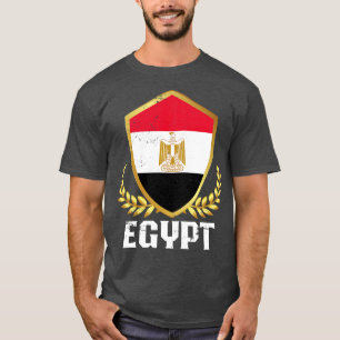 Proud Egyptian Gift Flag Egypt T-Shirt