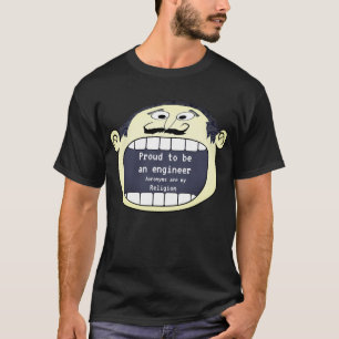 Proud Engineer Motivational Speech Personification T-Shirt