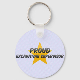 Proud Excavating Supervisor Key Ring