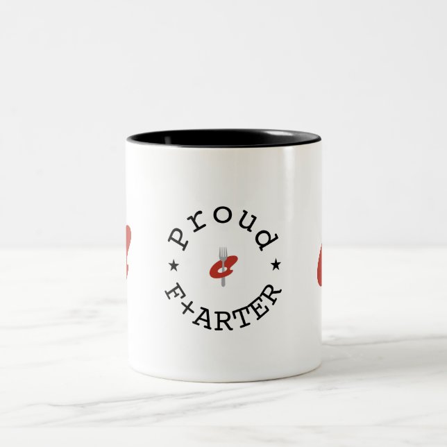 Proud F+ARTER Mug by The F+Art Cafe (Center)
