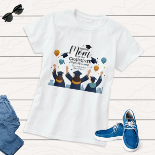 Proud Family Matching Custom Name, Year Graduation T-Shirt