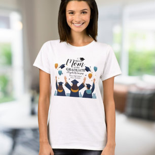 Proud Family Matching Custom Name, Year Graduation T-Shirt