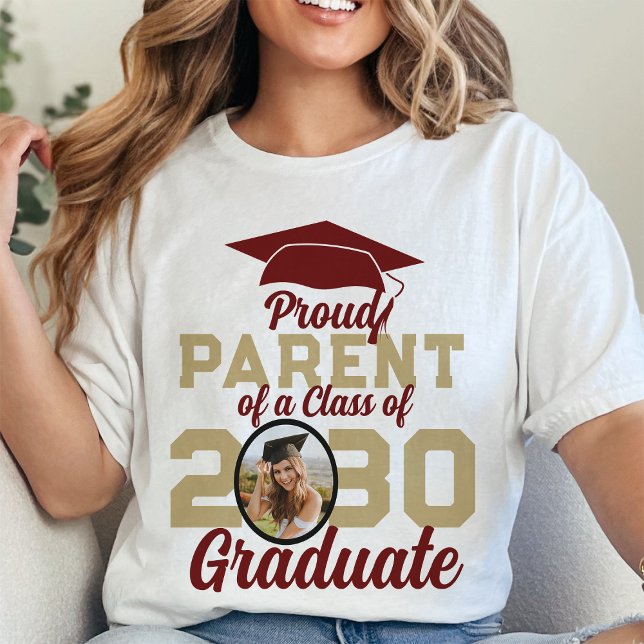 Proud Family Personalised Graduation Class Of 2024 T-Shirt (Creator Uploaded)