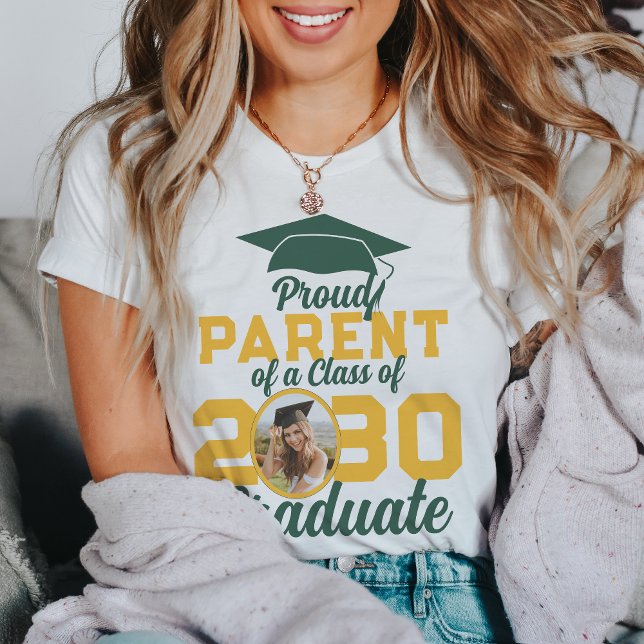 Proud Family Personalised Graduation Class Of 2024 T-Shirt (Creator Uploaded)