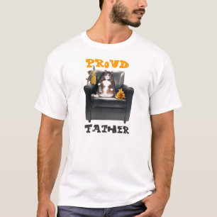 "Proud Father" Cats T-shirt