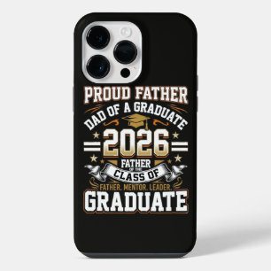 Proud Father Class of 2026 Graduate iPhone 14 Pro Max Case