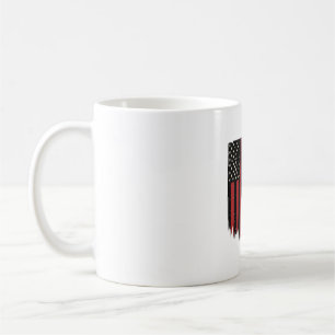 Proud Father of a Few Smartass Kids Patriotic Shir Coffee Mug