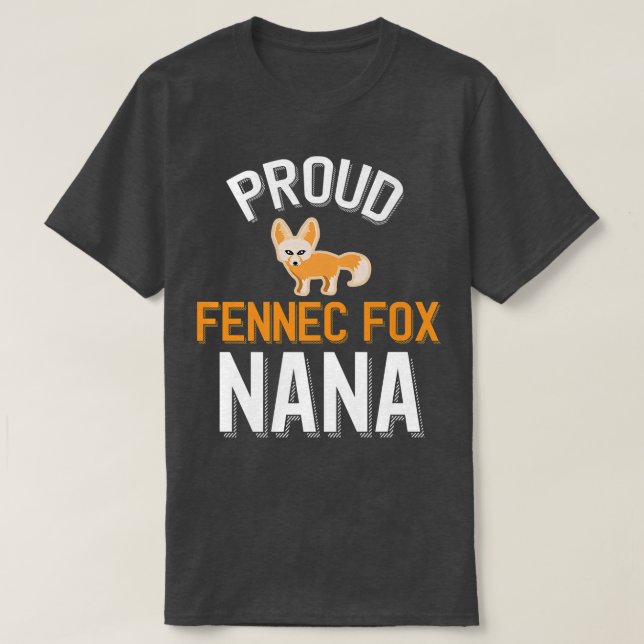 Proud Fennec Fo Nana Cute Fennec Fo Premium  T-Shirt (Design Front)