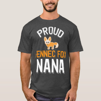 Proud Fennec Fo Nana Cute Fennec Fo Premium  T-Shirt