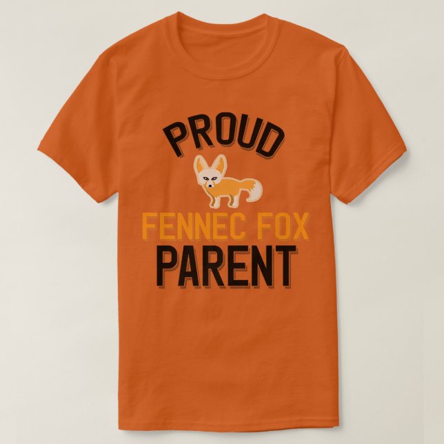 Proud Fennec Fo Parent Premium  T-Shirt (Design Front)