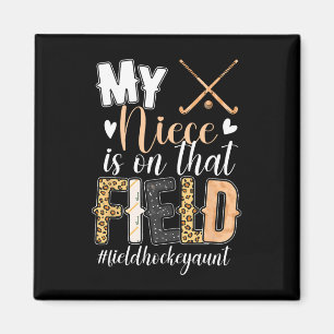 Proud Field Hockey Aunt Of A Field Hockey Player A Magnet