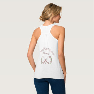 Proud Field Hockey Mama Feminine Varsity Hockey Singlet