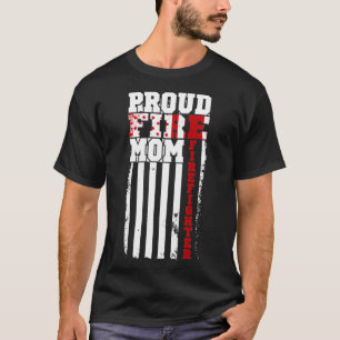 Proud Fire Mum Mothers Day Firefighter Sweat T-Shirt