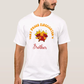 Proud Firefighter or Fireman tee for all relative