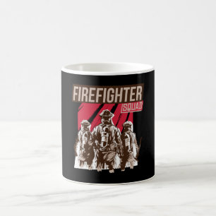 Proud Firefighter Squad Coffee Mug