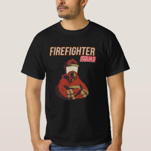 Proud Firefighter Squad T-Shirt