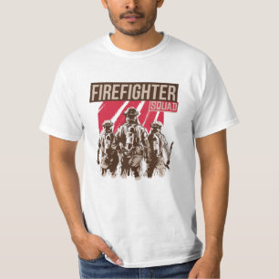 Proud Firefighter Squad T-Shirt