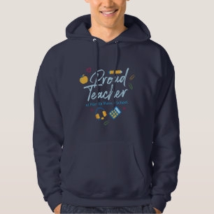 Proud FLVS Teacher Navy Hoodie