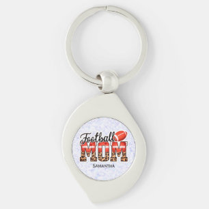 Proud Football Mum – Game Day Enthusiast Key Ring