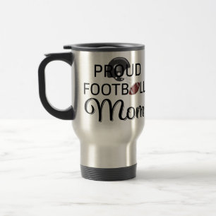 Proud Football Mum Travel Mug