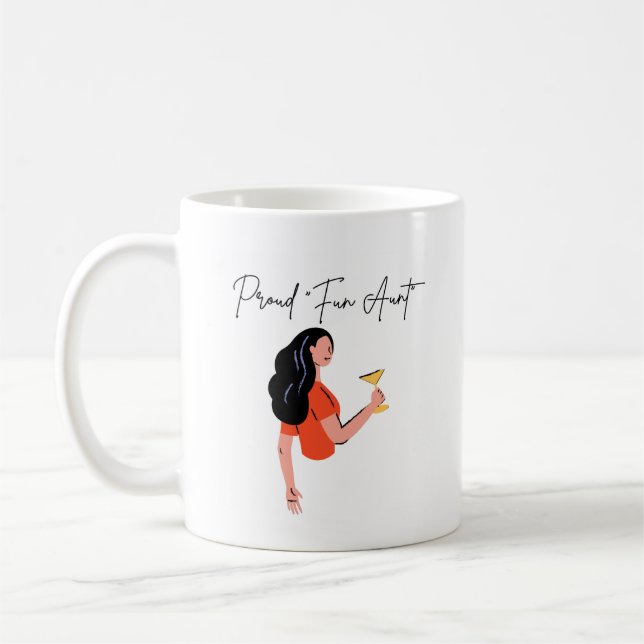 Proud Fun Aunt - Mug (Left)