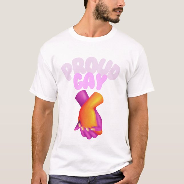 Proud Gay T-Shirt (Front)