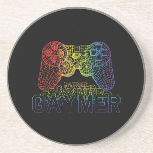 Proud Gaymer, Gay Pride Gaming Coaster