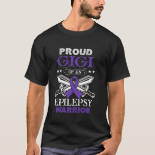Proud Gigi Of An Epilepsy Warrior Family Matching T-Shirt