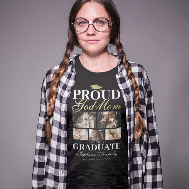 Proud God Mom of the Graduate T-Shirt (Creator Uploaded)