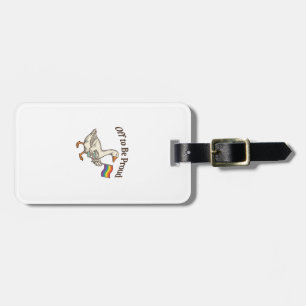 Proud Goose Pride Parade Vintage Shirt Design_1 Luggage Tag