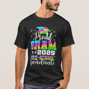 Proud Gram of Preschool Graduate 2025 Graduation T-Shirt