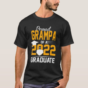 Proud Grampa Of A 2022 Graduate Senior Face Mask T-Shirt