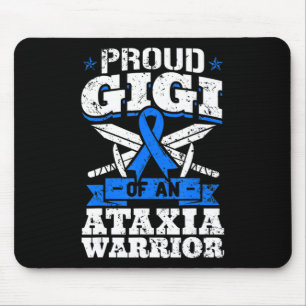 Proud Granddad Of A Rett Syndrome Warrior Awarenes Mouse Pad