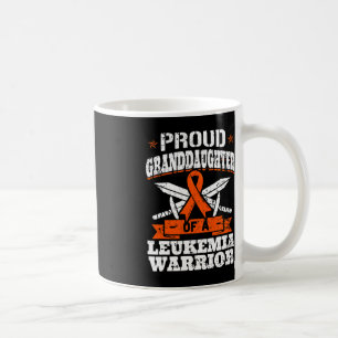 Proud Granddaughter Of A Leukaemia Warrior Awarene Coffee Mug