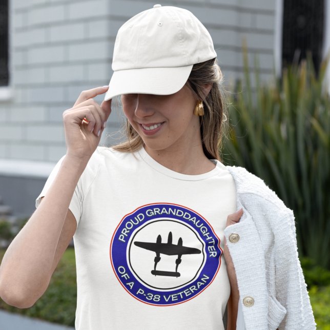 Proud Granddaughter of a P-38 Veteran T-Shirt (Creator Uploaded)