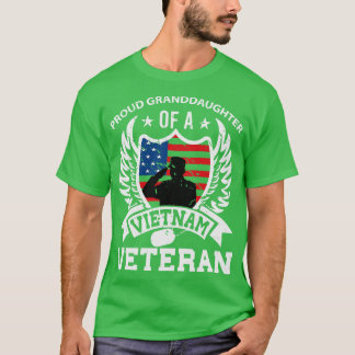 Proud Granddaughter Vietnam Veteran T-Shirt