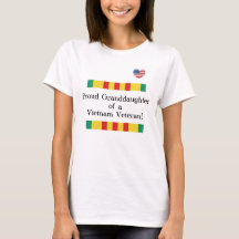 Proud Granddaughter Vietnam Veteran T-shirt