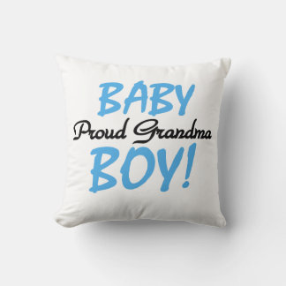 Proud Grandma Baby Boy Gifts Cushion