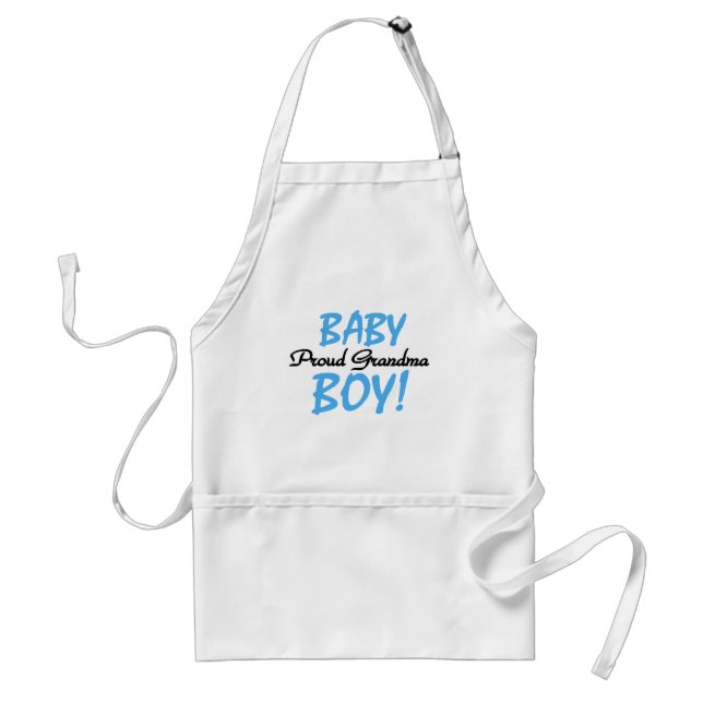 Proud Grandma Baby Boy T shirts and Gifts Standard Apron (Front)