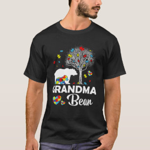 Proud Grandma Bear Autism Family Matching Autism A T-Shirt