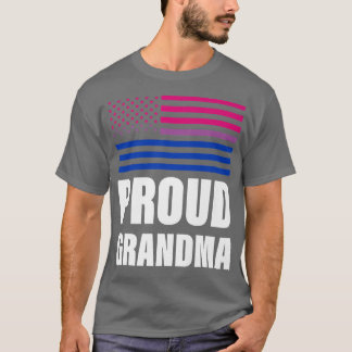 proud grandma Biseual LGBT Gay Pride T-Shirt