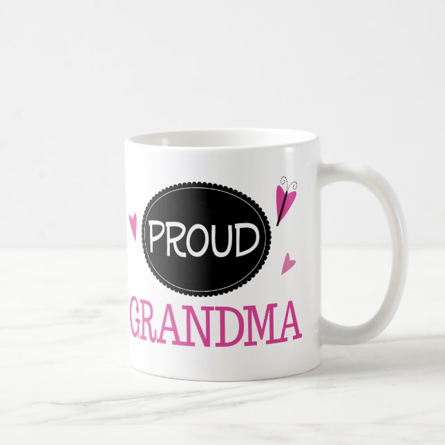 Proud Grandma Coffee Mug (Right)