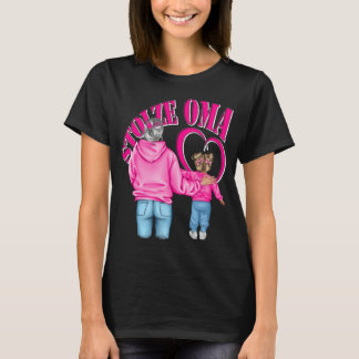 proud grandma granddaughter heart T-Shirt