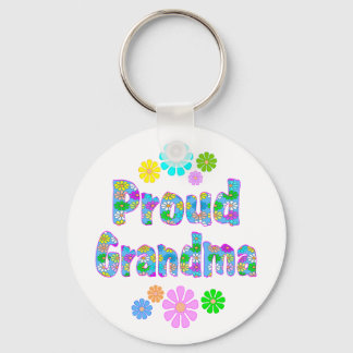 Proud Grandma Key Ring