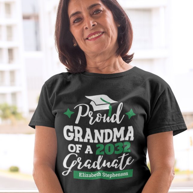 Proud Grandma of 2023 graduate green tassel T-Shirt (Creator Uploaded)