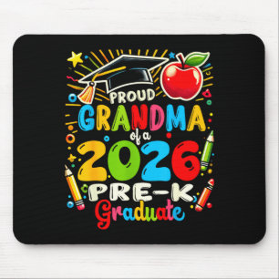 Proud grandma of 2026 pre-k graduate mothers day mouse pad