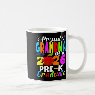Proud grandma of 2026 pre-k graduate mothers dayPr Coffee Mug